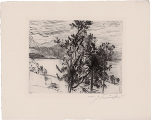 Los 8023 - Corinth, Lovis - Blick auf den Walchensee - 1 - thumb