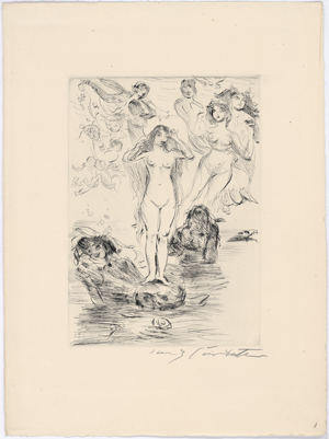 Lot 8024, Auction  128, Corinth, Lovis, Kompositionen. 10 Radierungen
