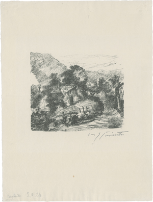 Lot 8025, Auction  128, Corinth, Lovis, Alphütte