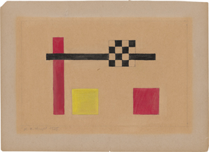Lot 8035, Auction  128, Haupt, Karl Hermann, Übung zur Flächegliederung I