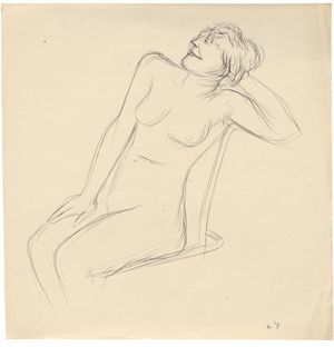 Lot 8045, Auction  128, Hubbuch, Karl, Frauenakt