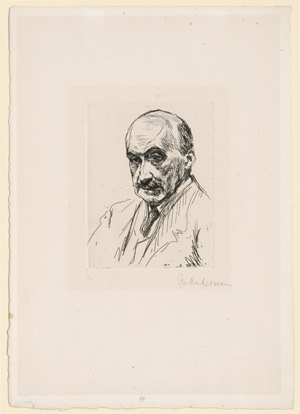 Lot 8063, Auction  128, Liebermann, Max, Selbstbildnis