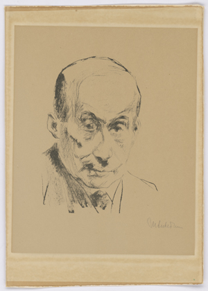 Lot 8072, Auction  128, Liebermann, Max, Selbstbildnis
