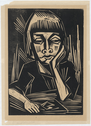 Lot 8075, Auction  128, Maetzel, Emil, Mädchen am Tisch