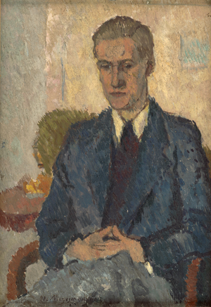 Lot 8088, Auction  128, Niemeyer-Holstein, Otto, Junger Mann mit gefalteten Händen