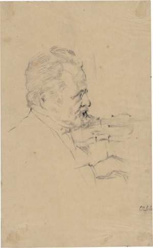 Lot 8090, Auction  128, Orlik, Emil, Arnold Rosé mit Geige