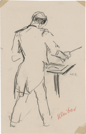 Lot 8091, Auction  128, Orlik, Emil, Dirigent Erich Kleiber