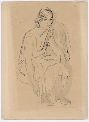 Lot 8101, Auction  128, Pechstein, Hermann Max, Wartende