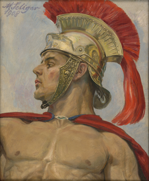 Lot 8119, Auction  128, Seliger, Max, Kopf eines Kriegers