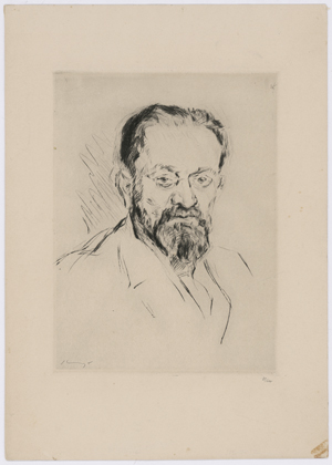 Lot 8120, Auction  128, Slevogt, Max, Bildnis Emil Orlik
