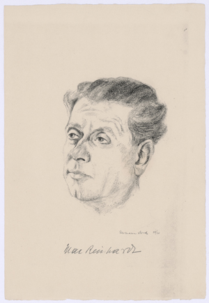 Lot 8123, Auction  128, Struck, Hermann, Portrait Max Reinhardt