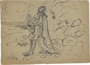 Lot 8136, Auction  128, Valtat, Louis, Personnage à la cythare