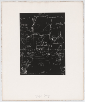 Lot 8173, Auction  128, Beuys, Joseph, Tafel I, II, III