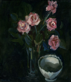 Lot 8199, Auction  128, Feinstein, Pavel, Stilleben mit Rosen und Schale