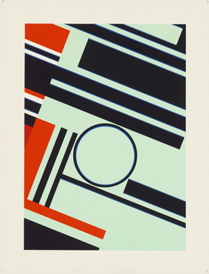 Lot 8205, Auction  128, Gaul, Winfred und Fruhtrunk, Günter, Ohne Titel; Dreieck Blau-Rot-Gelb; Kreis und Wirkung