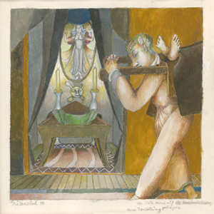 Lot 8231, Auction  128, Gütersloh, Albert Paris, Der Tote wird auf seine Darstellung getragen