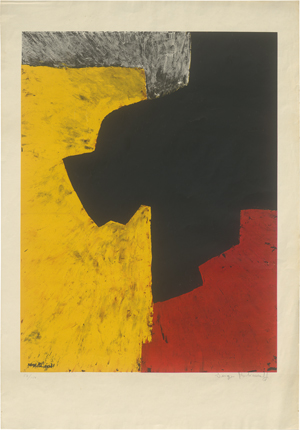 Los 8326 - Poliakoff, Serge - Composition noire, rouge et jaune - 0 - thumb