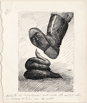 Los 8370 - Topor, Roland - Autorité est parfaitement avilissante - 0 - thumb