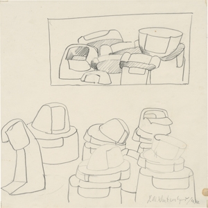 Los 8388 - Wintersberger, Lambert Maria - Ohne Titel (Daumenstudien) - 0 - thumb