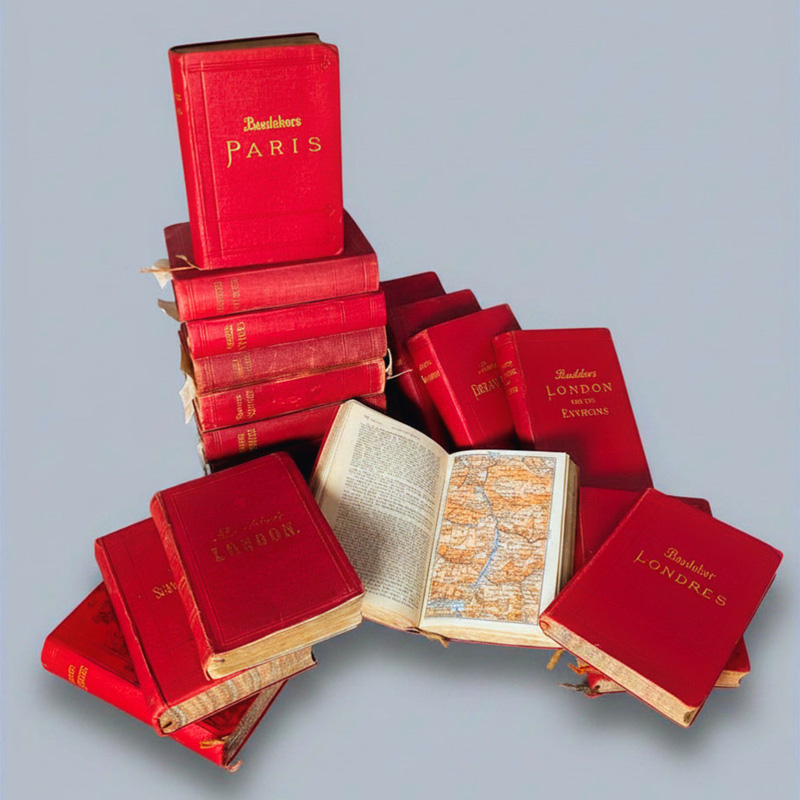 Lot 2, Auction 128, Baedeker, Karl, Sammlung von 146 Reiseführern und weiteren Beigaben