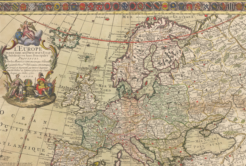 Lot 72, Auction 128, Danet, G., L'Europe divisée dans ses principaux états subdivisés en leurs principales