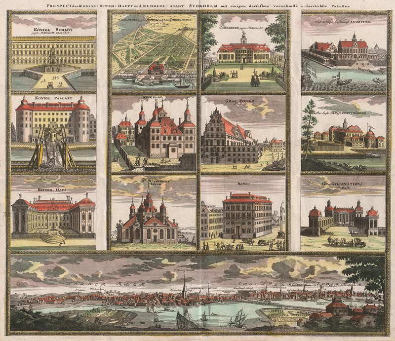 Lot 80, Auction 128, Homann, Johann Baptist, Prospect. Um 1740