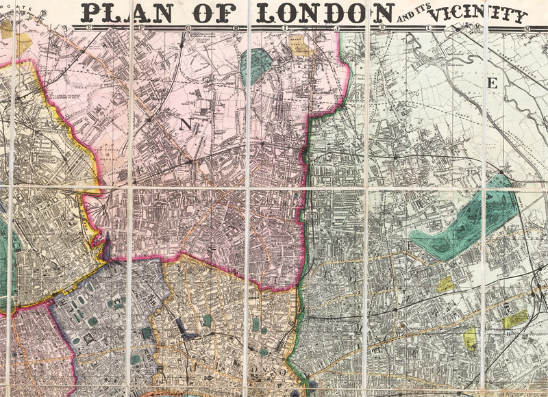 Lot 112, Auction  128, Wyld, James, New Plan of London