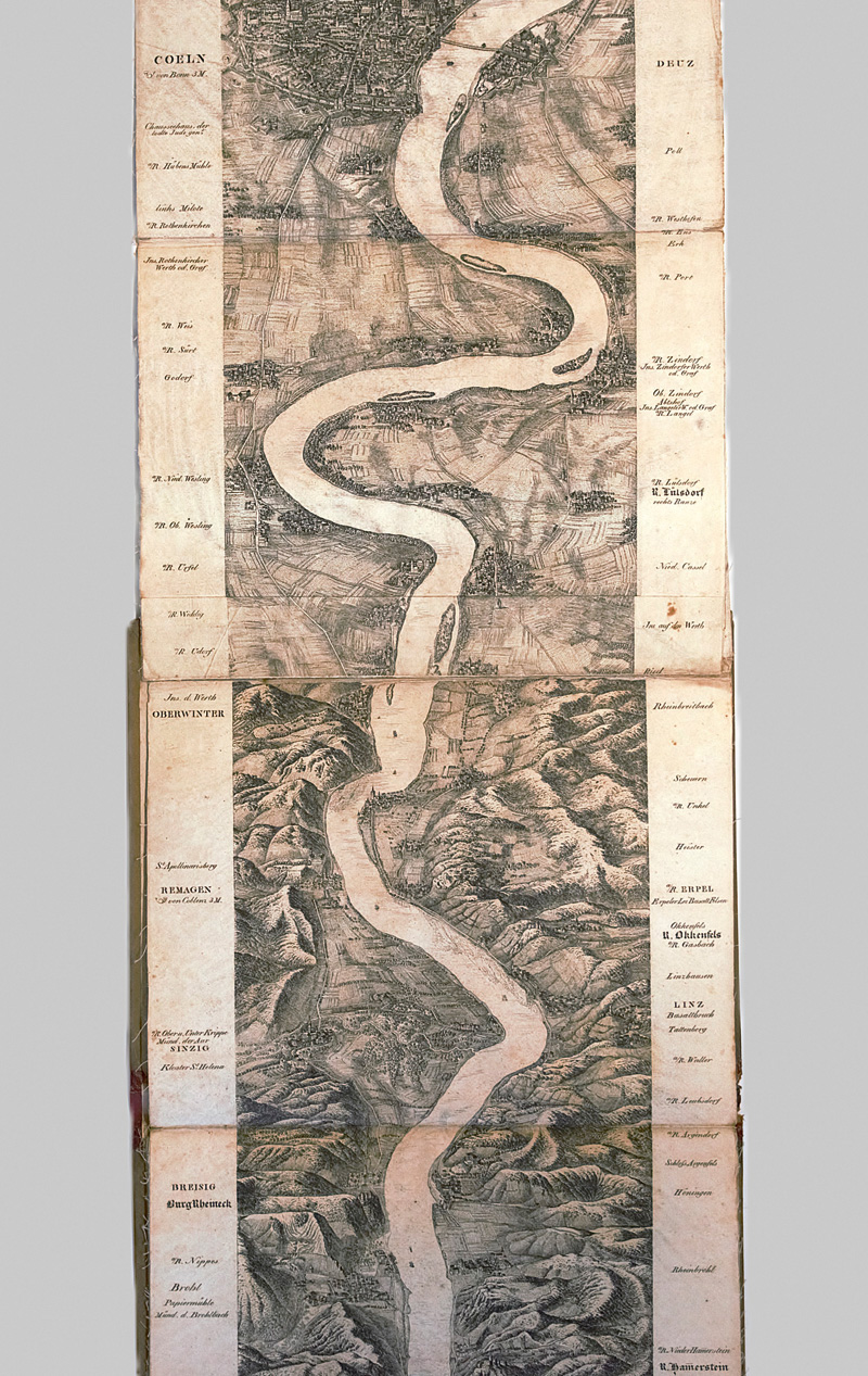 Lot 121, Auction 128, Delkeskamp, Friedrich Wilhelm, Neues Panorama des Rheins von Mainz bis Köln