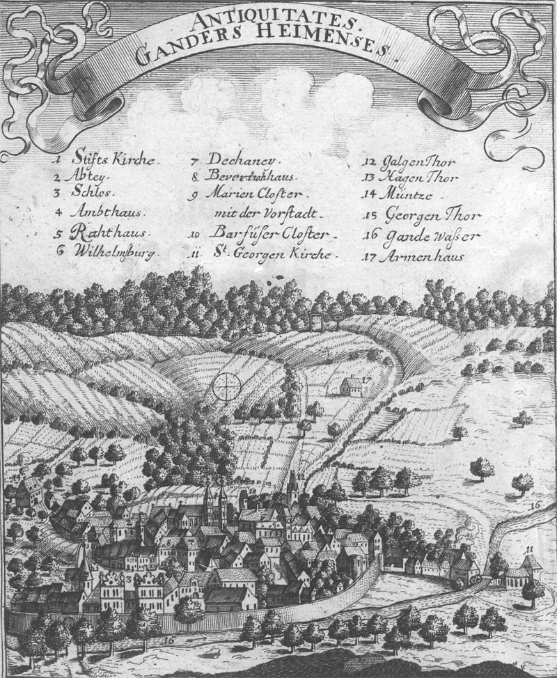 Lot 149, Auction  128, Leuckfeld, Johann Georg, Antiquitates Gandersheimenses + 2 Beibände