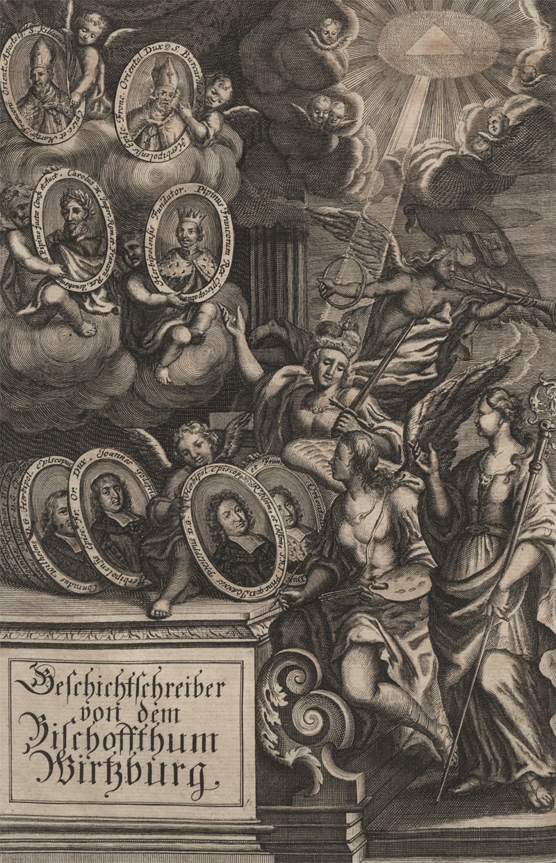 Lot 151, Auction  128, Ludewig, Johann Peter, Geschicht-Schreiber von dem Bischoffthum Wirtzburg