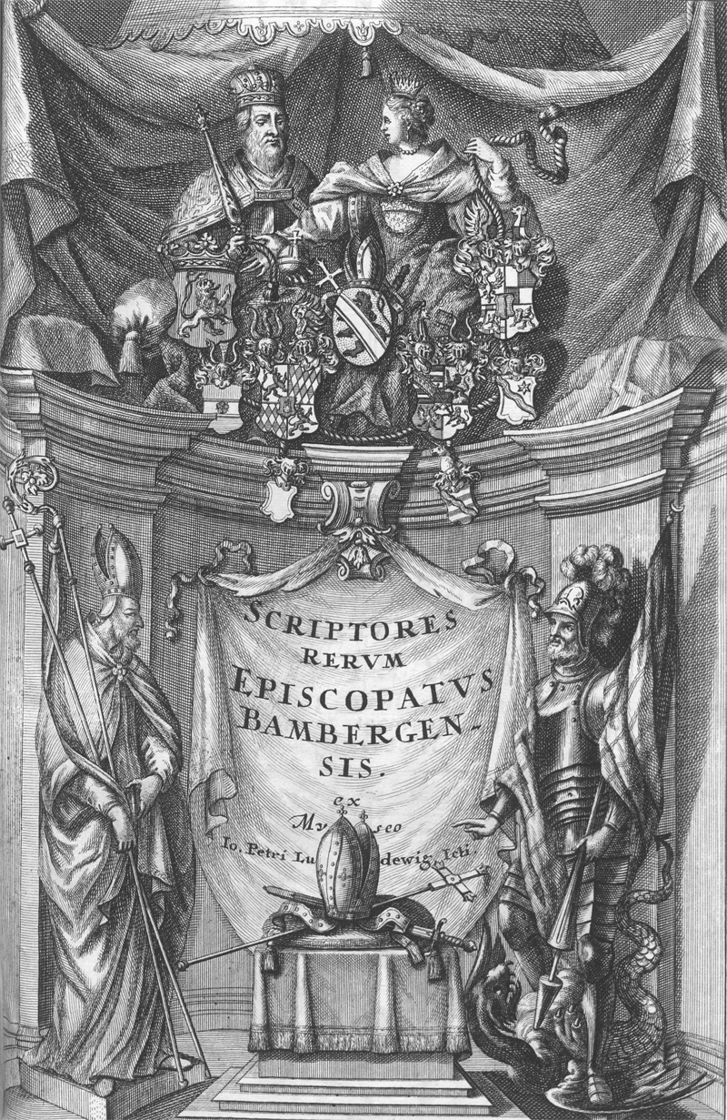 Lot 152, Auction  128, Ludewig, Johann Peter, Novum volumen scriptorum rerum Germanicarum. Teil I und II