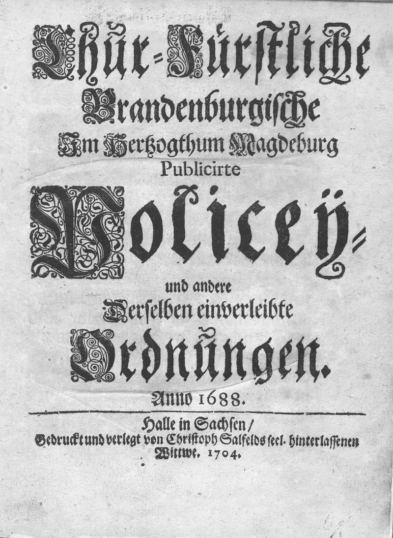 Lot 180, Auction  128, Chur-Fürstliche Brandenburgische, und andere derselben einverleibte Ordnungen
