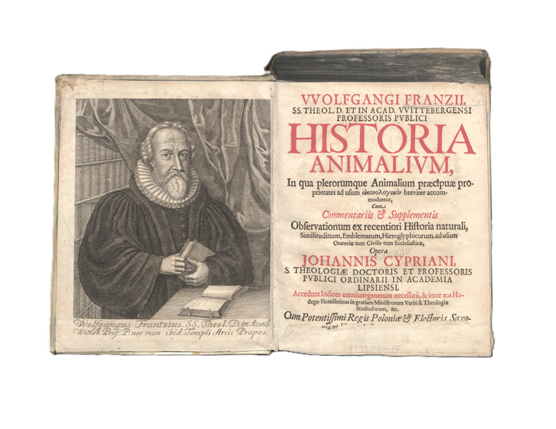 Lot 288, Auction 128, Franz, Wolfgang, Historia animalium, in qua plerorumque animalium praecipuae proprietatis ad usum eikonologikon (graece) breviter accommodantur
