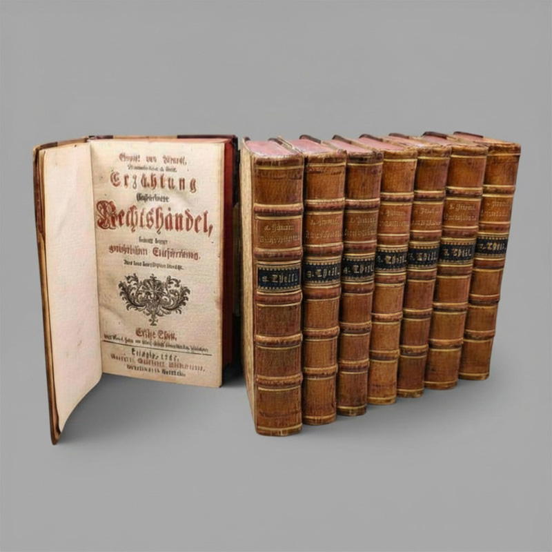Lot 513, Auction  128, Pitaval, Francois Gayot, Erzählung sonderbarer Rechtshändel 
