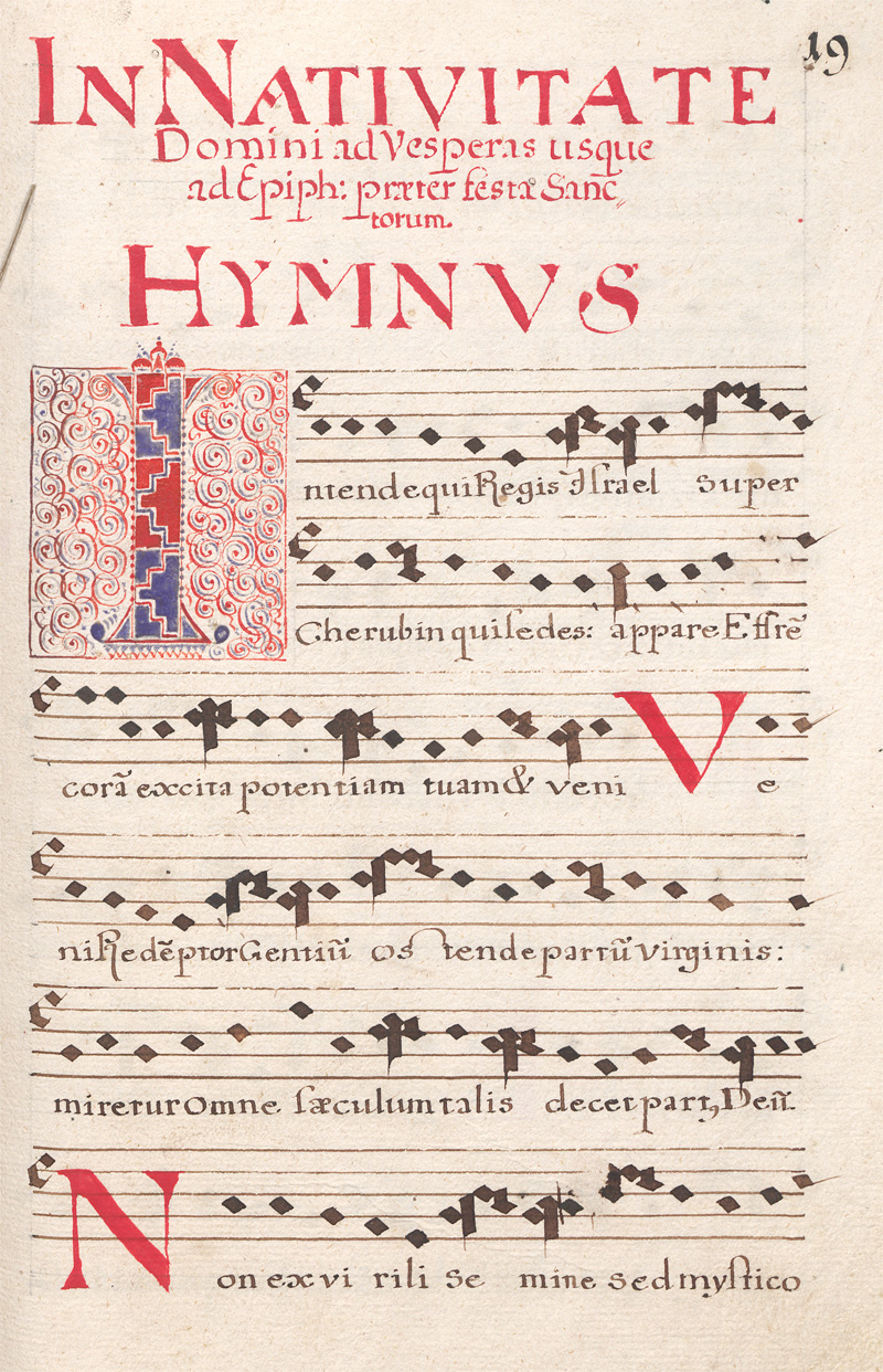 Lot 1019, Auction 128, Messbuch Graduale, Sequens Hymnusdi citur ad nocturnos in die sancta trinitatis