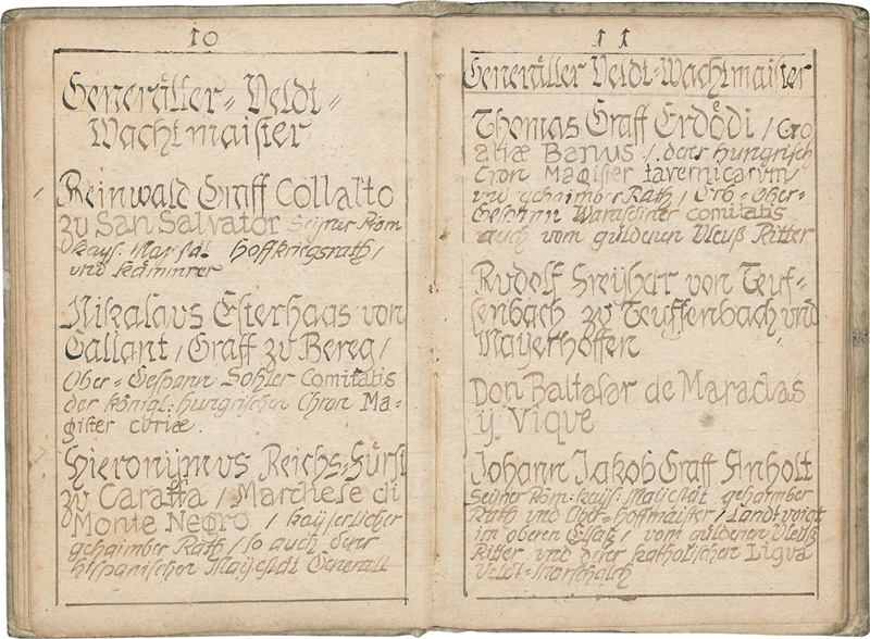 Lot 1020a, Auction 128, Ferdinand II., Lista derer Kriegs-Völkher zu Fuß und zu Roß,