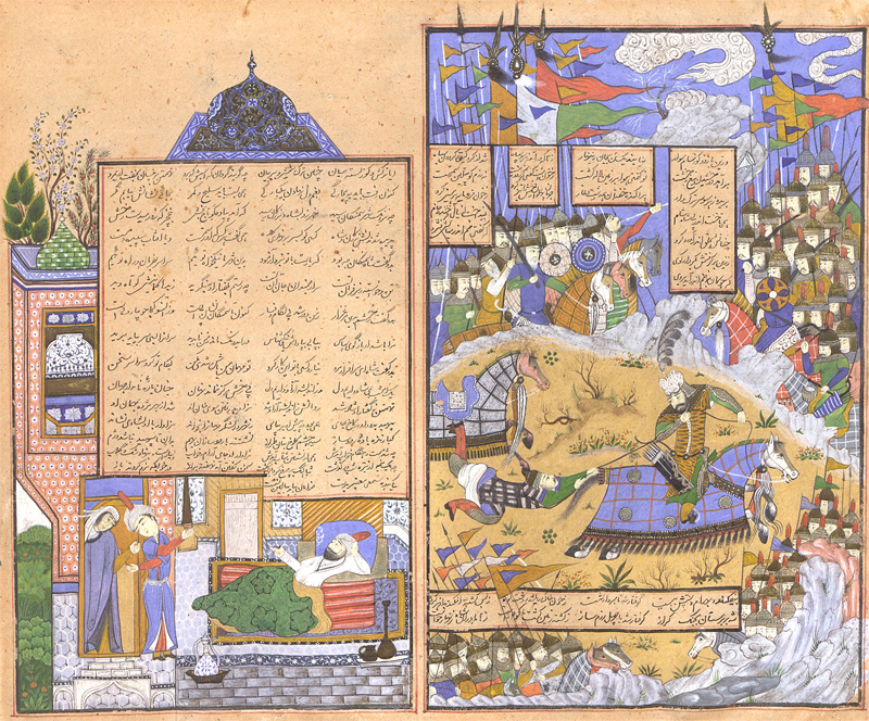 Lot 1028, Auction 128, Indopersische Miniaturen, Zwei Gouachen