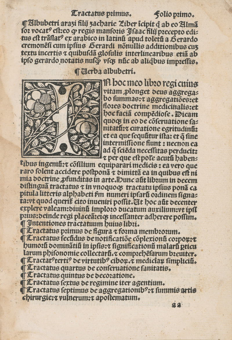 Lot 1132, Auction  128, Rhazes, Parva Opera [und:] Divisiones Rasis filii Zacharie