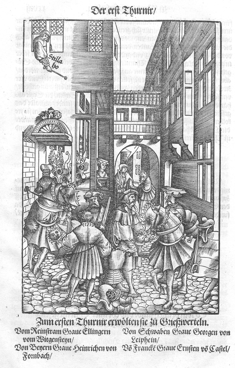 Lot 1134, Auction 128, Rüxner, Georg, Anfang, Ursprung und Herkommen des Turniers in Teutscher Nation