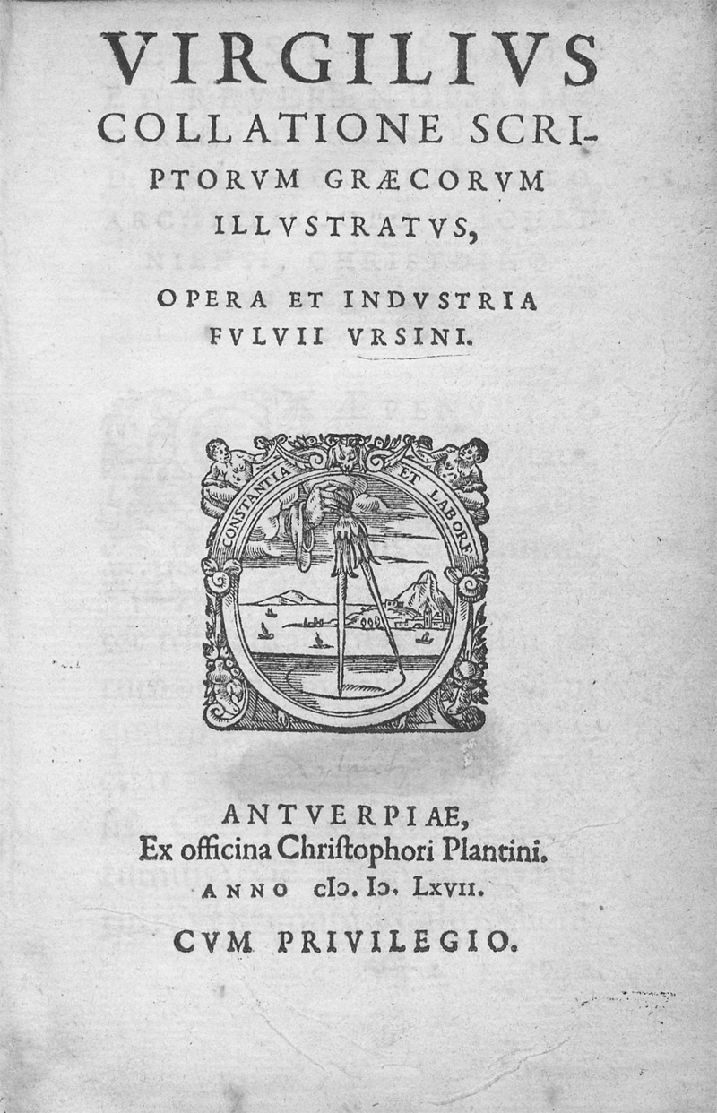 Lot 1148, Auction 128, Vergilius Maro, Publius, Collatione scriptorum Graecorum illustratus