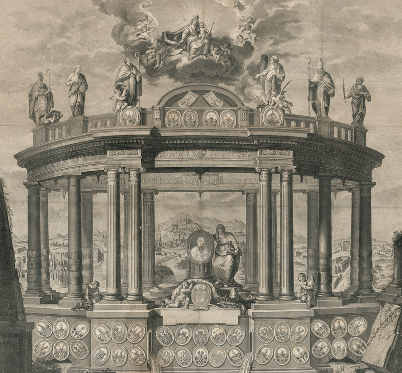 Lot 1210, Auction 128, Daenzel, Michael, Wappenkalender des Augsburger Domkapitels
