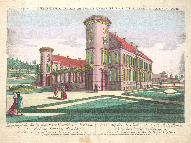 Lot 1223, Auction 128, Guckkastenblätter, 4 Ansichten verschiedener Städte