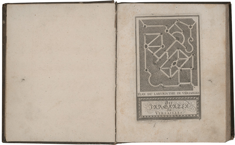 Lot 1235, Auction 128, Kraus, Johann Ulrich, Labyrinte de Versailles. - Der Irr-Garten zu Versailles