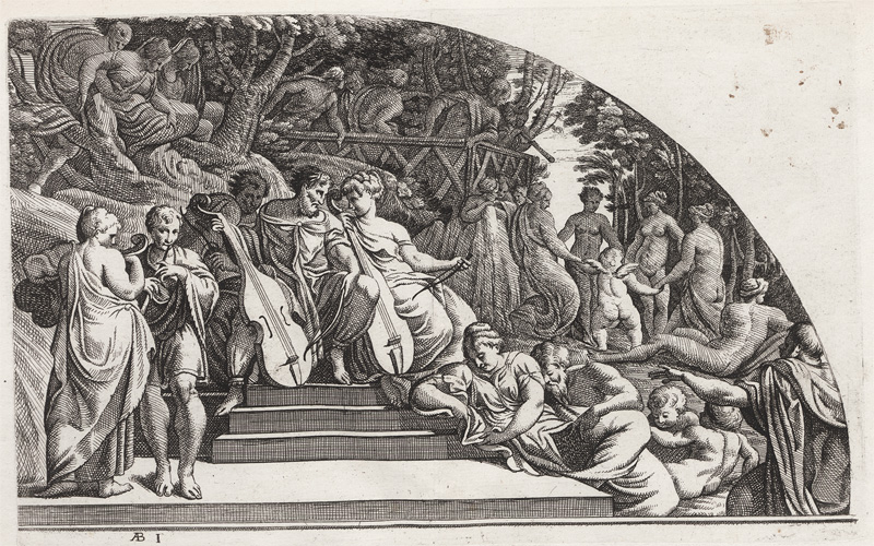 Lot 1260, Auction 128, Primaticcio, Francesco und Betou, Alexandre, Galerie des peintures qui sont dans la Salle