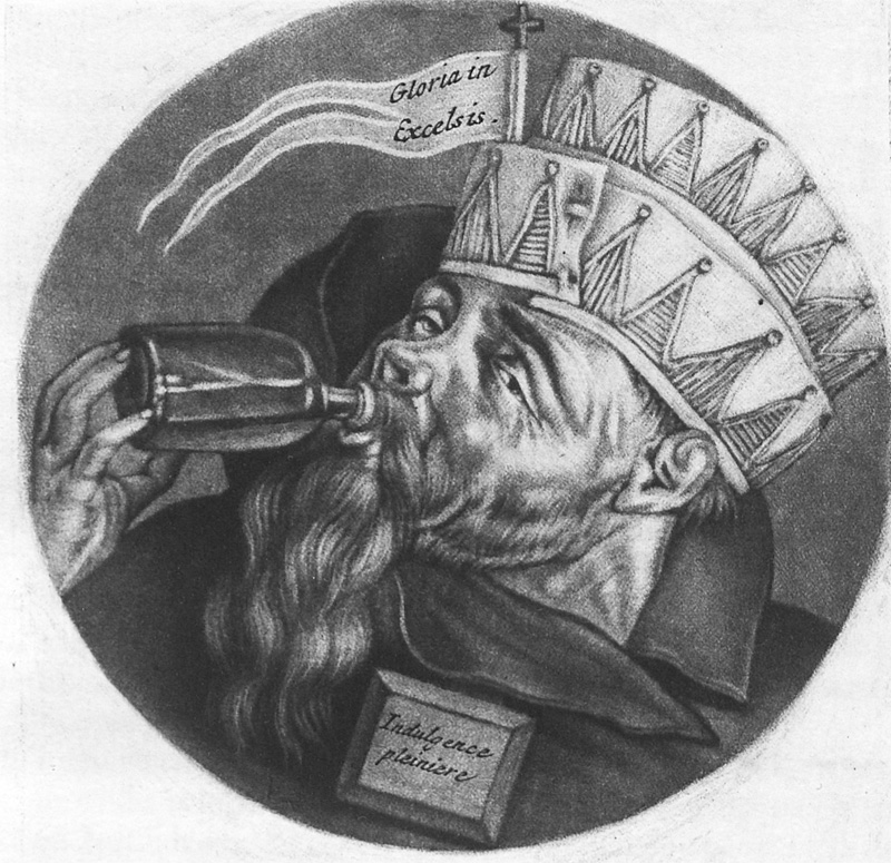 Lot 1265, Auction 128, Romeyn de Hooghe, Renversement de la morale chrêtienne,
