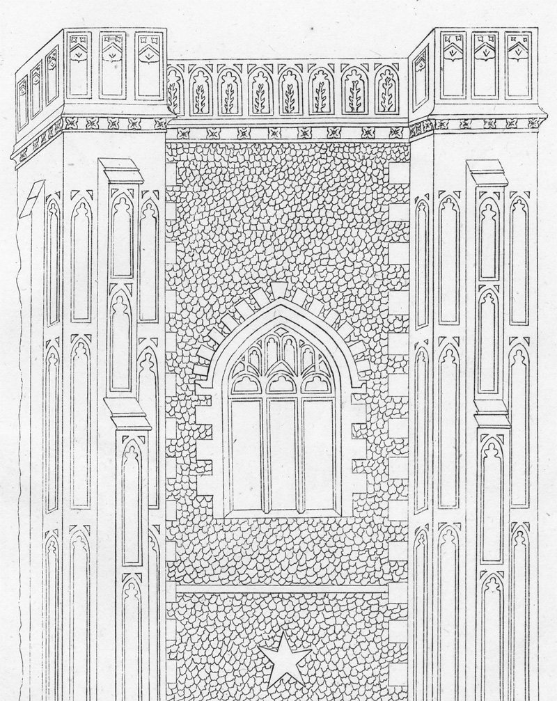 Lot 1272, Auction 128, Taylor, Isaac, Gothische Verzierungen der schönen alten im funfzehnten (!) Jahrhundert erbauten Kirche zu Lavenham in Suffolk