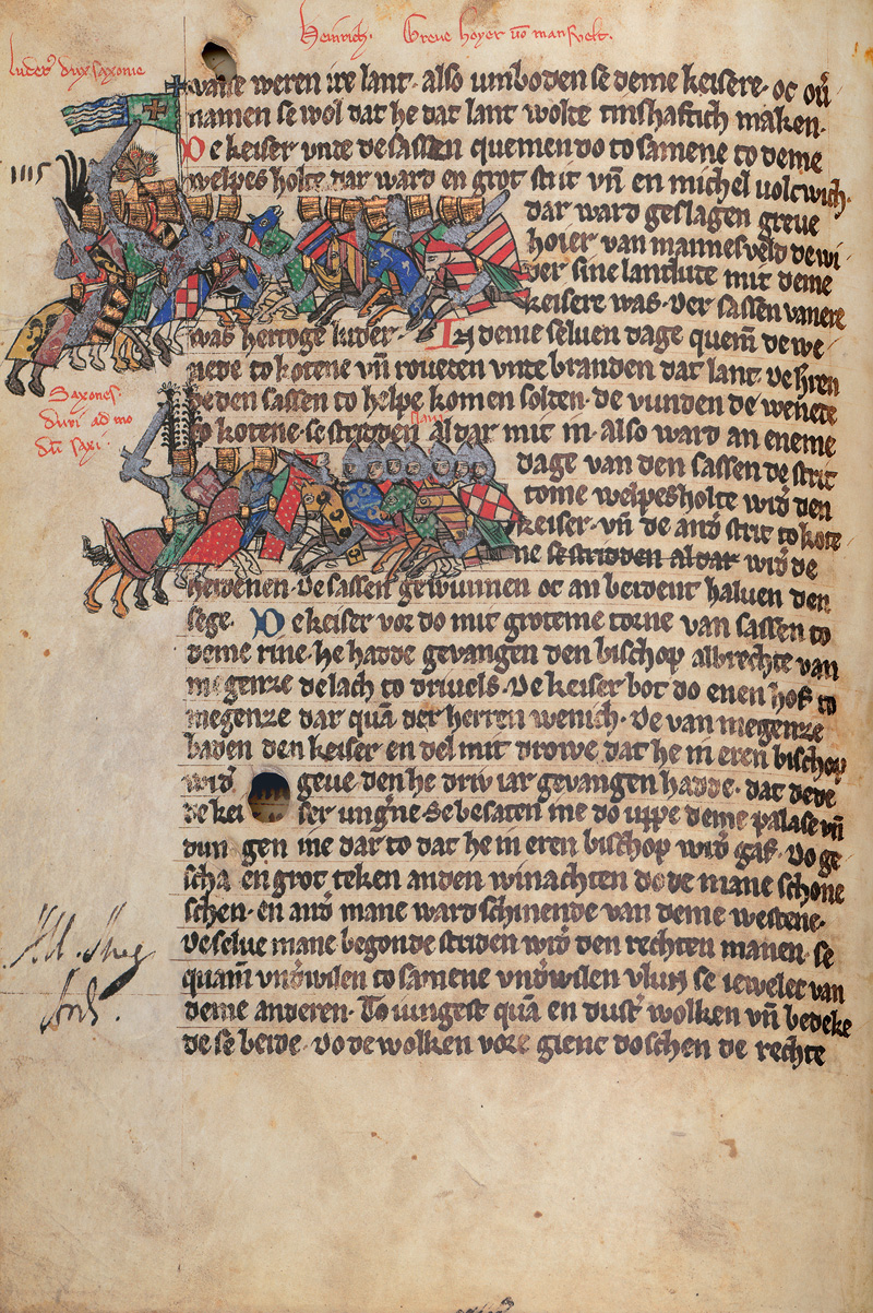 Lot 1306, Auction  128, Buch der Welt, Das, Die Sächsische Weltchronik. Faksimile und Kommentar