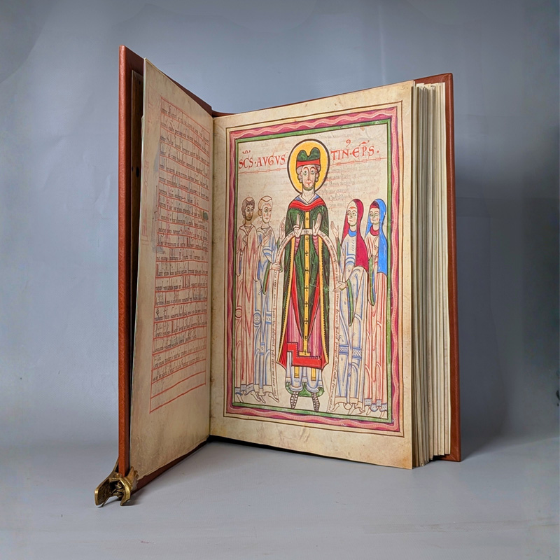 Lot 1312, Auction 128, Codex Guta-Sintram, Le, Manuscrit 37 de la Bibliothèque du Séminaire in Straßburg