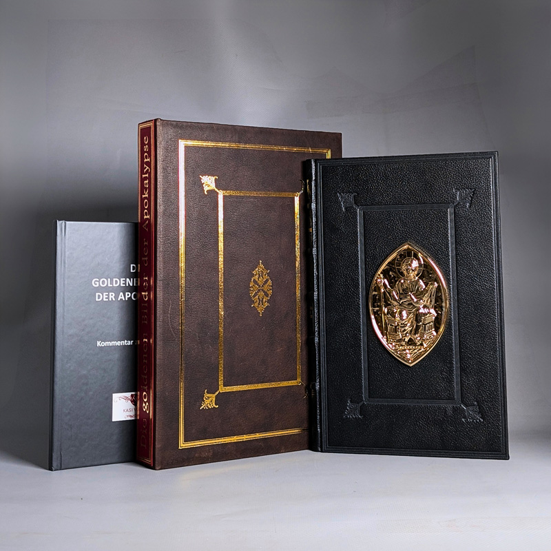 Lot 1331, Auction 128, goldenen Bilder der Apokalypse, Die, Faksimile der Handschrift Apokalypsis Yates Thompson 10
