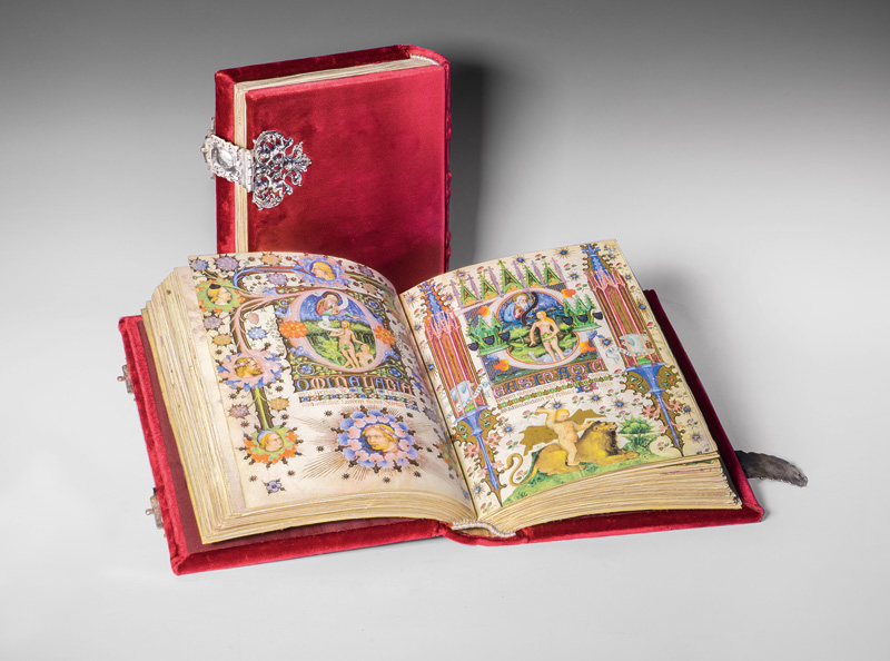 Lot 1345, Auction 128, Libro d'ore Visconti, Banco rari 397 e Landau Finaly 22 Firenze